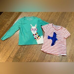Mini Boden shirt bundle 3-4 year